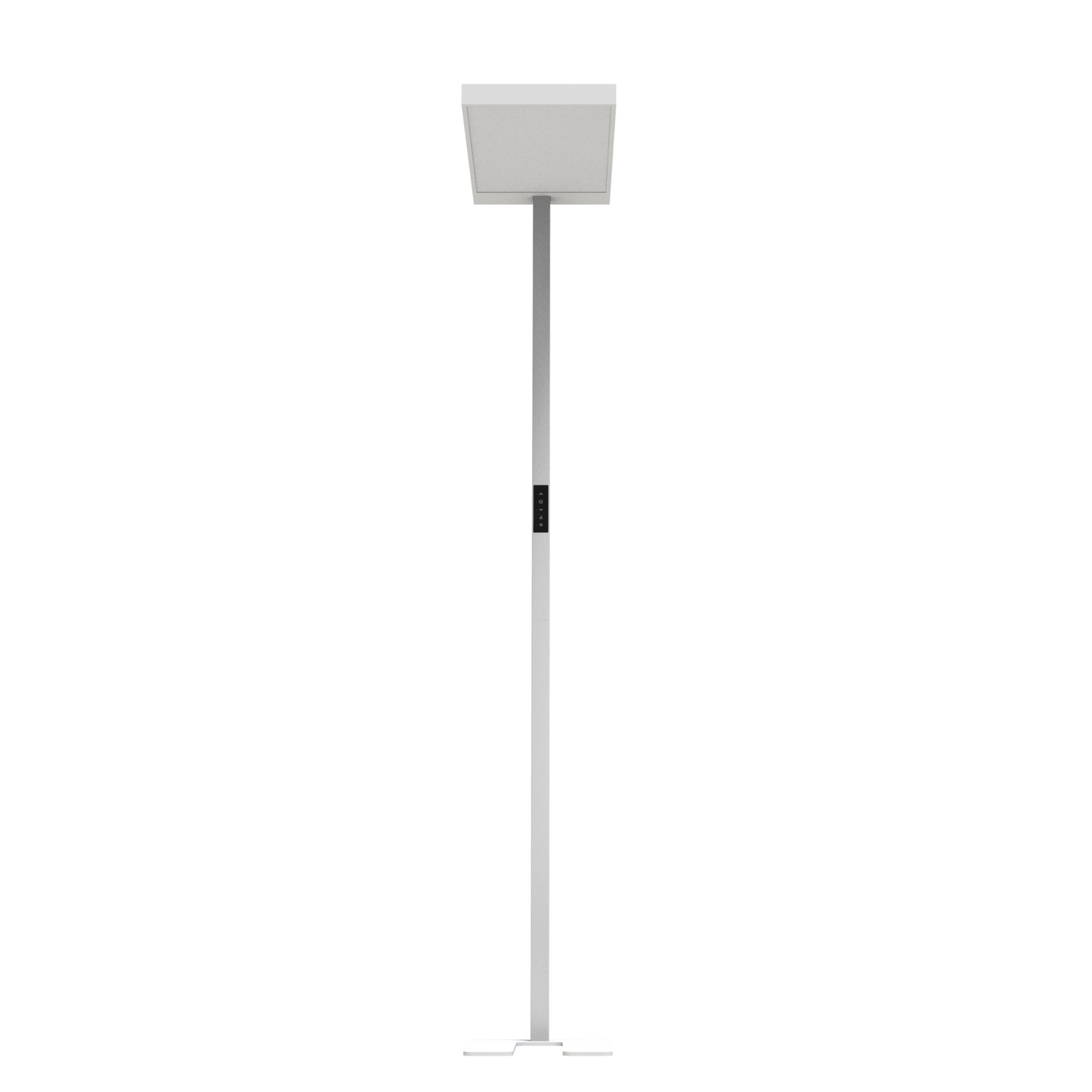 Leistungsstarke LED-Stehleuchte mit Uplight & Downlight – dimmbar & augenschonend in Weiß