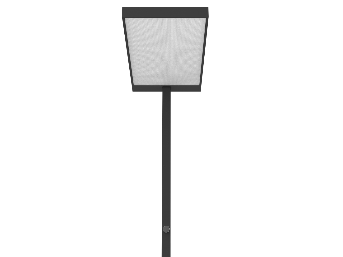 Moderne LED-Stehleuchte mit Uplight & Downlight – dimmbar & augenschonend in Schwarz
